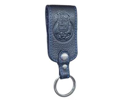 Porta-Chaves Unissexo FCPORTO Fcp Pele Preto