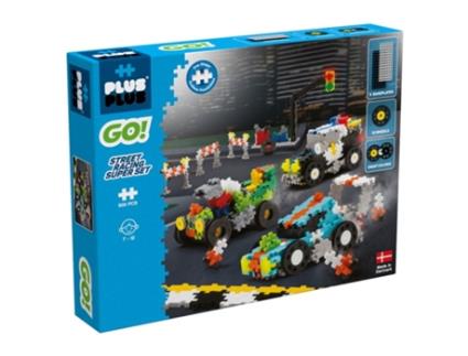 PLUS PLUS Go Street Racing Super Set 900 Pcs.