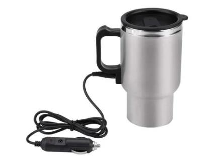 Chaleira Elétrica para Carro 450Ml 12V Copo de Aquecimento para Viagem Caneca Térmica Isolada para Manter O Chá Quente C N406 CHICHENG