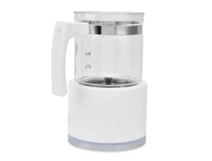 HURRISE Fabricante de Espuma de Leite Automático Espuma de Leite Tipo Dividido Antiaderente Vaporizador de Leite Quente e Frio para Tomar