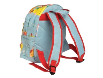 Mochila REX LONDON World Map para Criança (Verde)