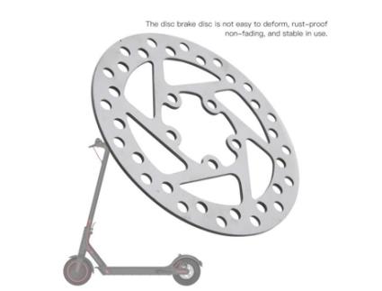 2 Peças Freio a Disco 120Mm Acessórios de Conversão de Disco para Scooter Elétrica Xiaomi HILILAND