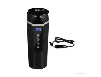 Chaleira de Viagem para Carro 24V / 12V Xícaras de Café para Viagem Chaleira Elétrica Mais Quente para Acampamento SHIWAKI