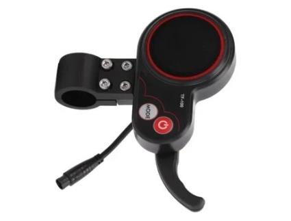 EBTOOLS 48V Display Tf-100 Instrumento de Comunicação de 6 Pinos com 48V Tf-100 Display para Controlador de Scooter
