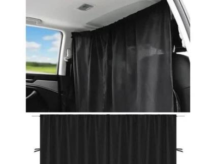 Cortinas Divisórias para Carro Proteção Solar Cortinas de Privacidade para Carro 140 X 80 Cm Cortina Divisória para Carro J1956 SANAG