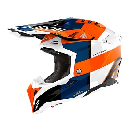 Airoh Capacete Off-road Aviator 3 Monarch
