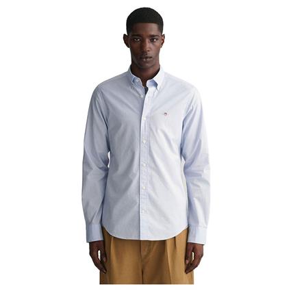 Gant Camisa De Manga Comprida Slim Fit Poplin