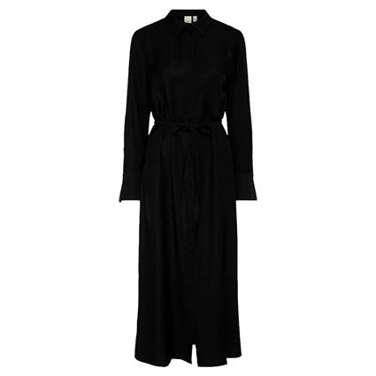 Yas Vestido Longo De Manga Comprida Kaya