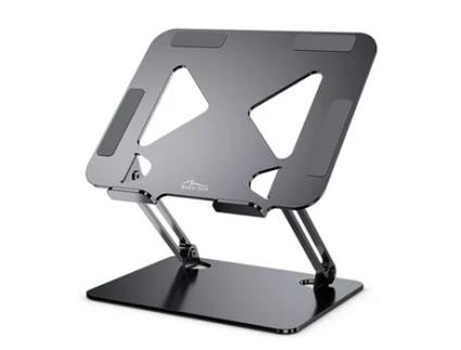 Suporte Dobrável e Regulável para Portátil MEDIA TECH MT2661 Silicone Alumínio Aço com carbono