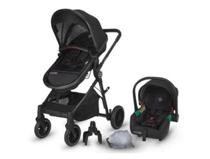 Carrinho de Bebé Convertível 3In1 COCCOLLE Ago Diamond Black