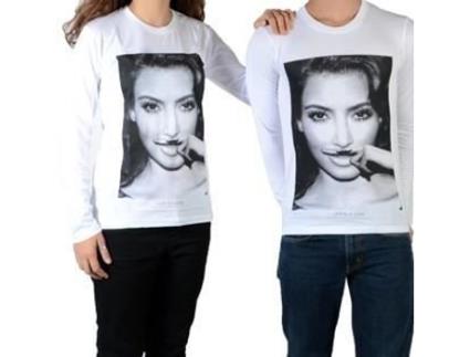 T-Shirt Unissexo LITTLE ELEVENPARIS Little Eleven Paris Kim Ls Mista Branco (8 anos)