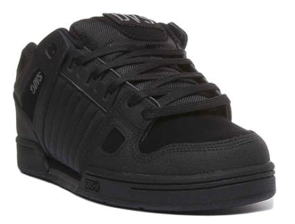 Sapatilhas de Homem DVS Pele Preto (42.5)