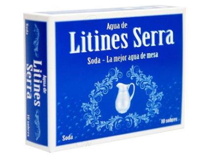 Suplemento Alimentar LITINES Litines Serra Table Water 10 Envelopes