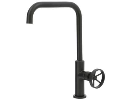 Misturador para Lavatório Estilo Industrial Preto THERMADOR Vat13N