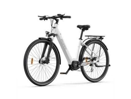 Bicicleta Elétrica ONESPORT Ot07 – Motor 250W Bateria 36V10.4Ah Pneus 27.5 Freios a Disco Hidráulicos – Branco