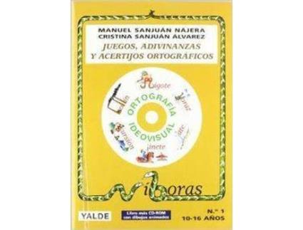 Livro JUEGOS,ADIVINANZAS Y ACERTIJOS ORTOG.(LIBRO+CD) (10-18 AÑOS) de Varios Autores