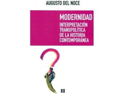 Livro Modernidad de Augusto Del Noce