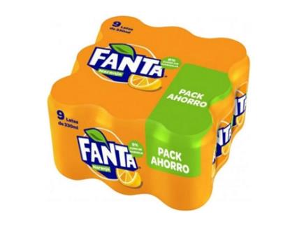 Bebida Refrescante  Laranja (9 x 33 cl)