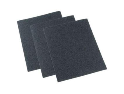 Caixa de 25 folhas de tela de lixa de 230x280 mm grão 2,5/50 GELVA