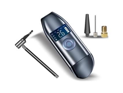 Compressor de Ar Portátil para Inflar Pneus Pressão de 150 Psi Bateria Recarregável de 2000 Mah com Bomba de Ar Leve H1775 TRAHOO