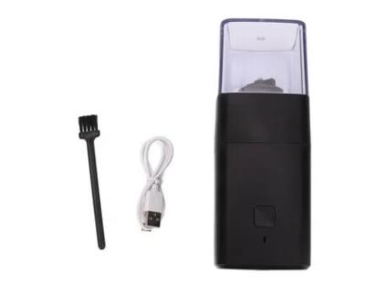 Moedor de Café Elétrico Portátil Preto Moedor de Café Elétrico Portátil Carregamento Usb Pequeno Moedor de Café ASHATA