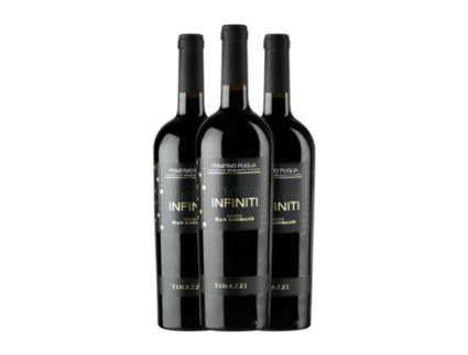 Vinho SAN GIORGIO TINAZZI San Giorgio Tinazzi. Sentieri Infiniti Primitivo Puglia (0.75 L - 3 Unidades)