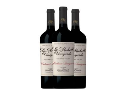 Vinho CHÂTEAU STE. MICHELLE Retro Merlot Columbia Valley (0.75 L - 3 Unidades)