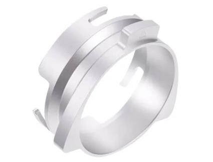 Pincéis de Maquiagem em Anel de Pó de Café em Liga de Alumínio 1Pc Aplicadores de Maquiagem Facial Pincéis de Maquiagem Corporal PIXNOR