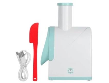 Nak-Mini Máquina Trituradora de Gelo Elétrica de Lâmina Dupla com Carregamento Usb Smoothie Maker 60W Céu Azul Branco TBEST