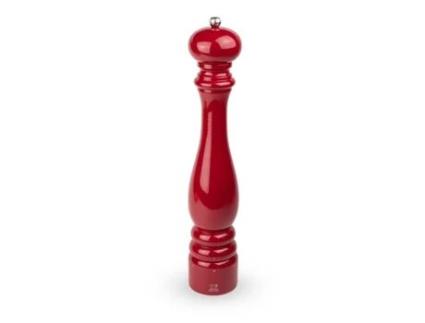 Moinho de Pimenta Paris Select 40 Cm Cor Vermelho Paixão em Madeira de Faia PEUGEOT SAVEURS