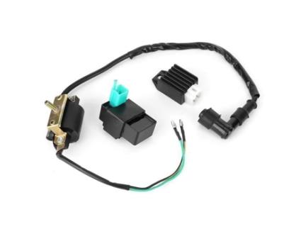 Bobina de Ignição Retificadora de Tensão FYDUN Unidade Cdi Regulador de Tensão para Pit Moto Cross Quad Atv 90Cc 110Cc 125Cc