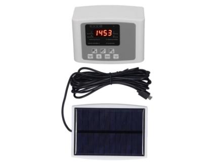 Sistema de Rega Automático Movido a Energia Solar DILWE Controlador de Rega com Bomba Única