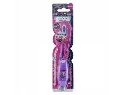 TINOKOU Escova de Dentes Iluminada Monster High para Crianças com Ventosa Multicor