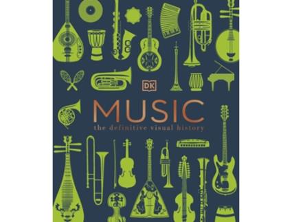 Livro Music de DK Publishing (Inglês - Capa Dura)