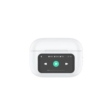 AUSCULTADORES DCU COM DISPLAY BLUETOOTH PRETO