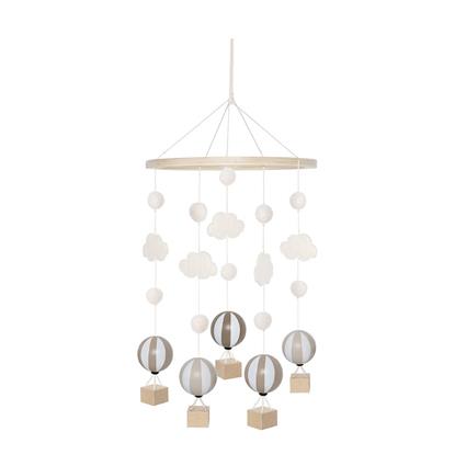 Jabadabado Móvel De Madeira De Balão De Ar Quente