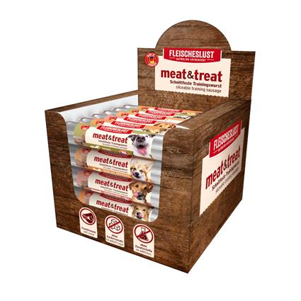 Fleischeslust snack de carne 33 x 80 g - Pack de mistura II (4 variedades)