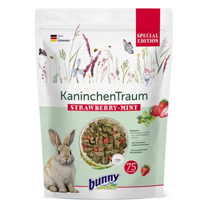 bunny RabbitDream Edição Especial Morango-Menta - Pack económico: 3 x 1,5 kg