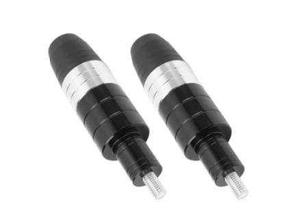 AKOZON Protetor de Colisão para Motocicleta 1 Par de 8Mm Quadro Deslizante de Liga de Alumínio Protetor Anti-Colisão Universal