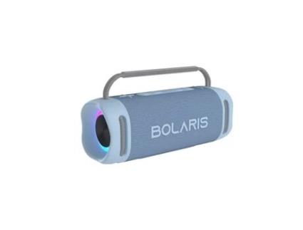 BOLARIS Coluna Sem Fios Bluetooth Napoli 5.4 Ipx6 de 60 W com Efeitos de Luz Led Azul