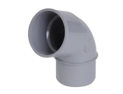 Cotovelo NICOLL Pvc Cinza Ø 32 Mm Fêmea/Masculino Cotovelo 6730