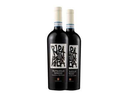 Vinho OTTELLA Ripa della Volta Corvina Valpolicella Ripasso (0.75 L - 2 Unidades)