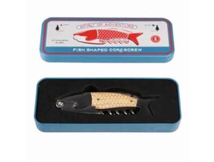 Saca-Rolhas em Forma de Peixe Numa Caixa REX LONDON Spirit Of Adventure