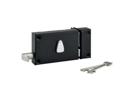 Fechadura Horizontal 6 Ranhuras 140X88 Puxação Reta THIRARD