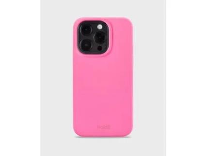 Capa para iPhone 14 Pro HOLDIT Silicone Rosa
