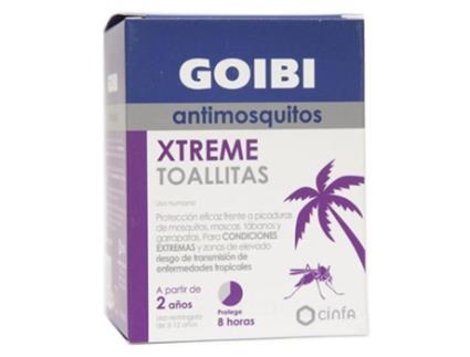 Goibi Xtreme Mosquito Wipes 16 Unidades