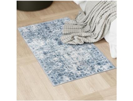 Tapete TECTAKE Amara Curto Azul