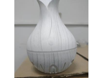 Máquina de Aromaterapia Vaso Oco Madeira Branca TRUMSHOP