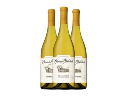 Vinho branco CHÂTEAU STE. MICHELLE Chardonnay Columbia Valley (0.75 L - 3 Unidades)