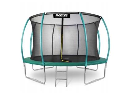 Trampolim de Jardim de 435 Cm com Rede Interior NEO-SPORT